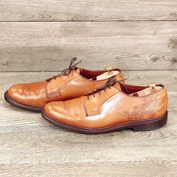 Allen Edmonds THREE KINGS 10.5 D Walnut * add $15 new Cedar Trees main image 13